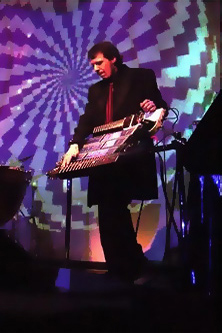 graphic og bartz on stage.